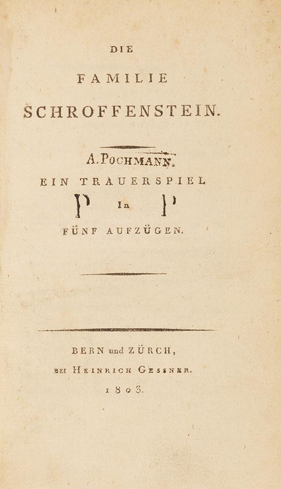 Heinrich von Kleist - Familie Schroffenstein