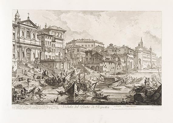 Giovanni Battista Piranesi - Vedute di Roma - Weitere Abbildung