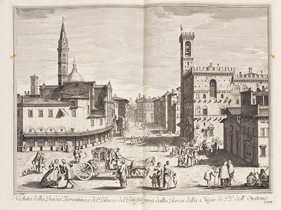 Giuseppe Zocchi - Vedute delle ville Toscana - Scelta die XXIV vedute della Firenze - Weitere Abbildung