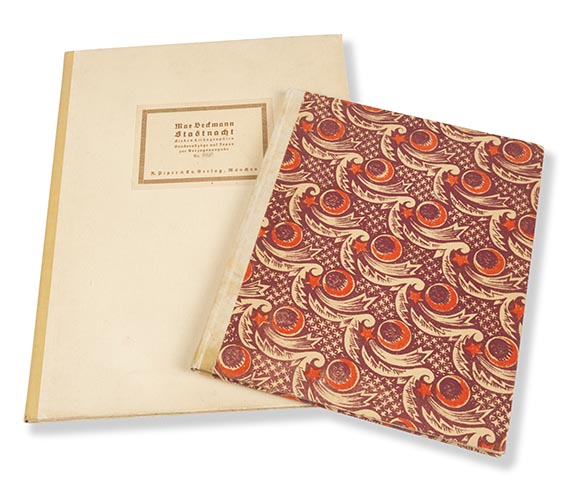 Max Beckmann - Stadtnacht. Vorzugsausgabe mit zusätzl. separater Folge - Weitere Abbildung