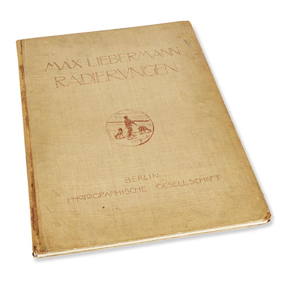 Max Liebermann - Mappe mit 13 Radierungen - Weitere Abbildung