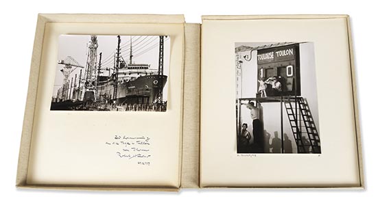 Robert Häusser - Toulon. Mappe mit 22 sign. Fotografien. Widmungsexemplar - Weitere Abbildung