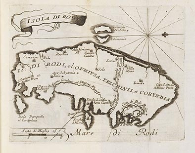 Vincenzo Maria Coronelli - Isola di Rodi