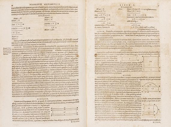  Diophantus von Alexandria - Rerum Arithmeticarum - Weitere Abbildung