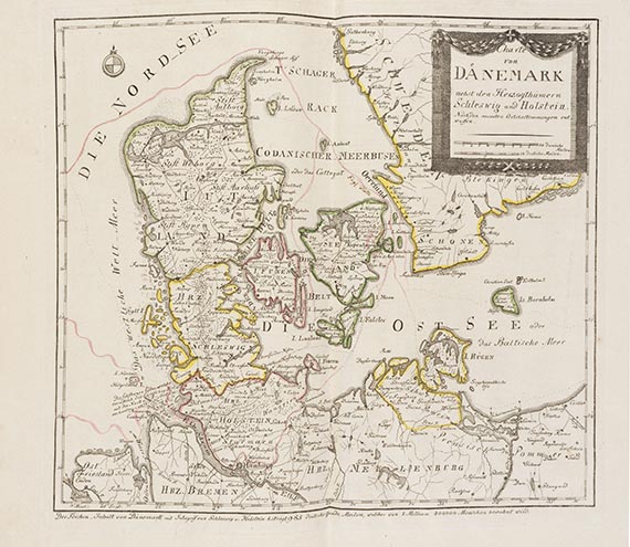 J. E. Lange - Allgemeiner politischer Hand- und Commerzien-Atlas von Europa.