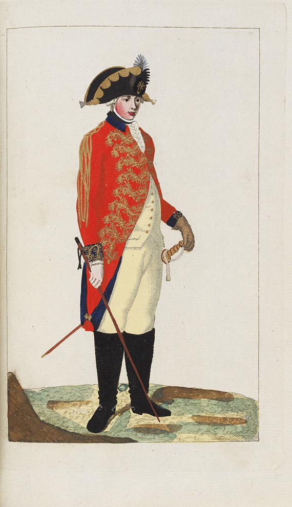   - Preussische Armee-Uniformen unter der Regierung Friedrich Wilhelm II