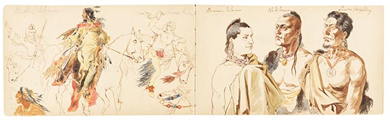 Karl Bodmer - Skizzenbuch - Weitere Abbildung