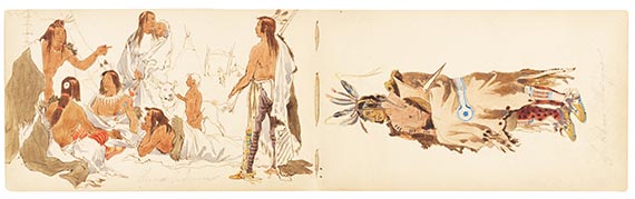 Karl Bodmer - Skizzenbuch - Weitere Abbildung