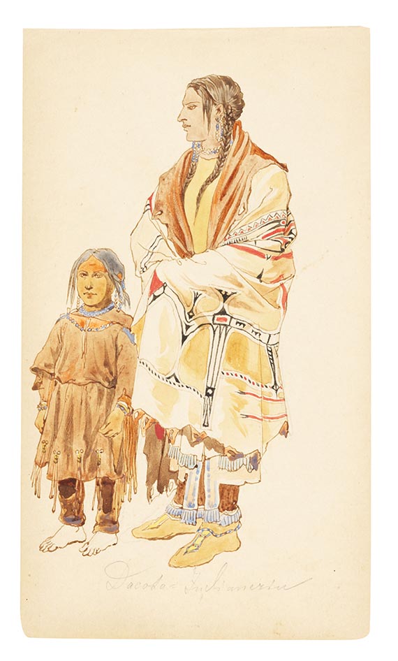 Karl Bodmer - Skizzenbuch - Weitere Abbildung