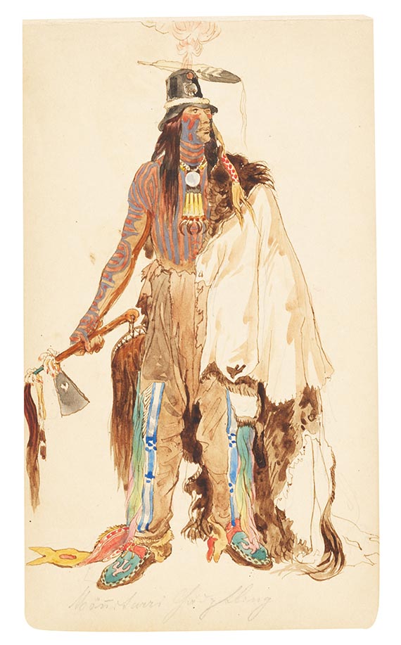 Karl Bodmer - Skizzenbuch - Weitere Abbildung