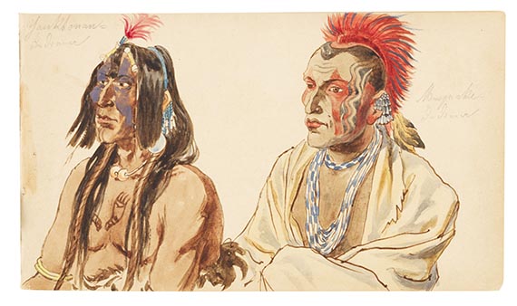Karl Bodmer - Skizzenbuch