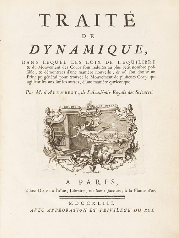 Jean le Rond d' Alembert - Traité de dynamique