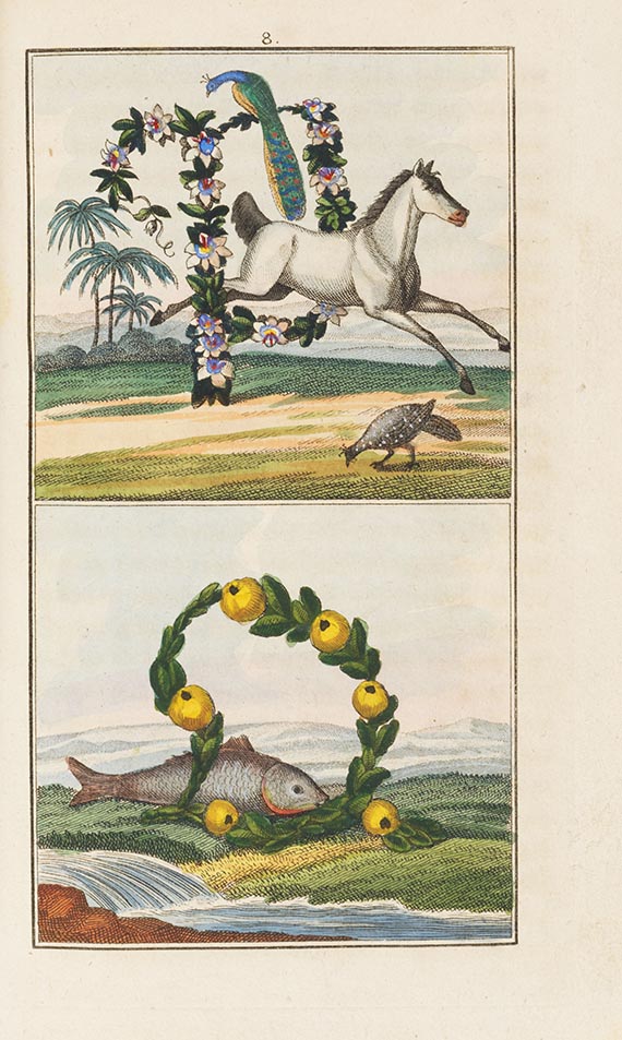 Anton Benedict Reichenbach - Blumengewinde - Weitere Abbildung