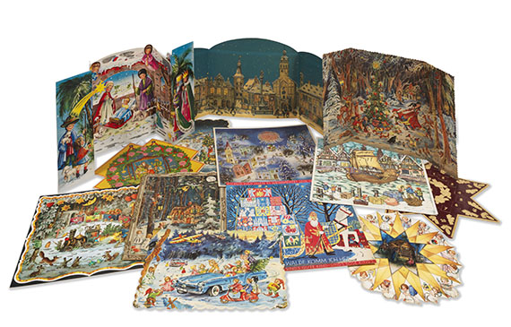 Adventskalender - Konvolut von ca. 600 Adventskalendern