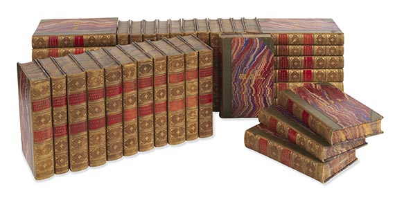   - Edinburgh Cabinet Library. 38 Bde.