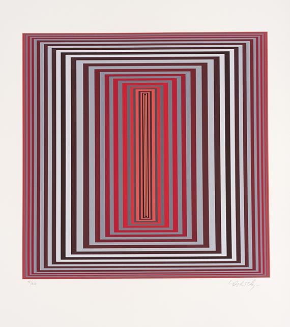 Victor Vasarely - Mappe Vasarely, Texte Otto Hahn - Weitere Abbildung
