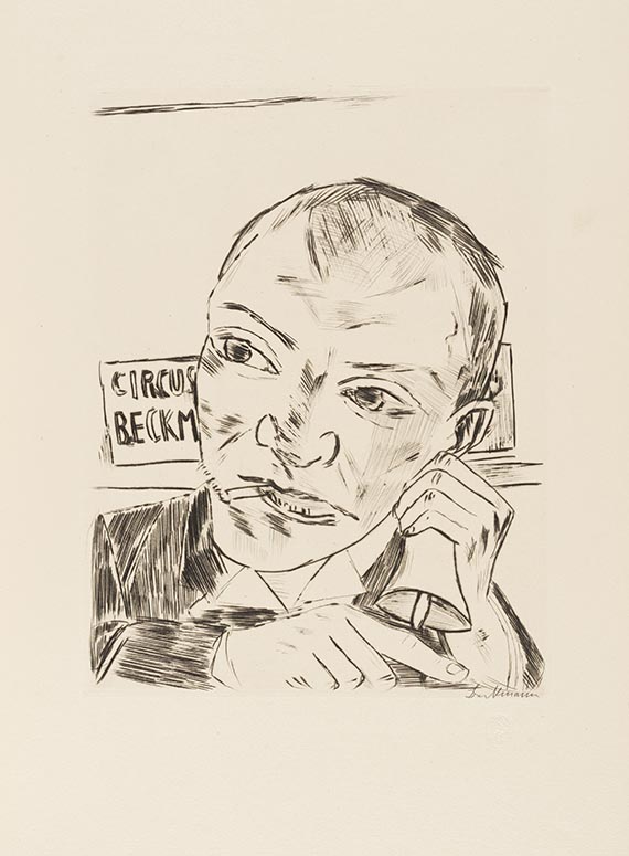 Max Beckmann - Jahrmarkt (10 Blatt) - Weitere Abbildung