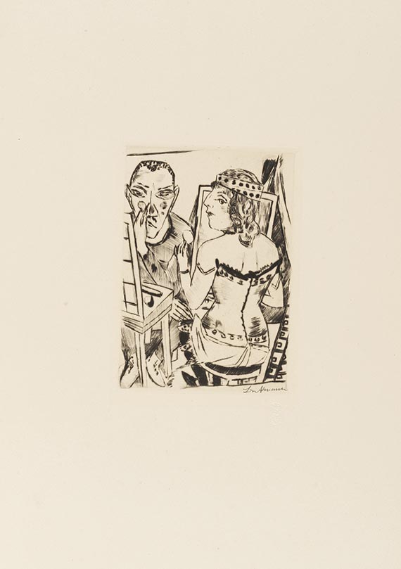 Max Beckmann - Jahrmarkt (10 Blatt) - Weitere Abbildung