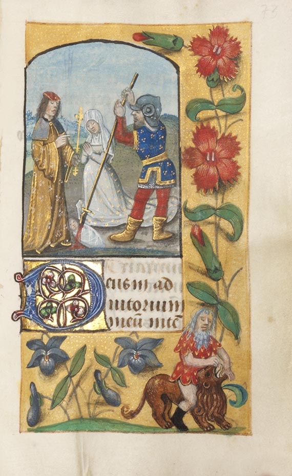  Manuskripte - Stundenbuch auf Pergament. Flandern 1480-1500 - Weitere Abbildung