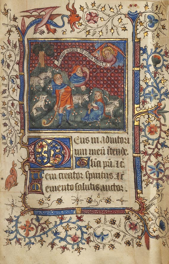  Manuskripte - Stundenbuch auf Pergament. Bretagne um 1410 - Weitere Abbildung