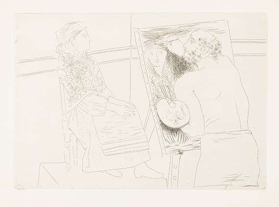 Pablo Picasso - Pablo Picasso - Honore de Balzac. Le chef-d'oeuvre inconnu. - Weitere Abbildung