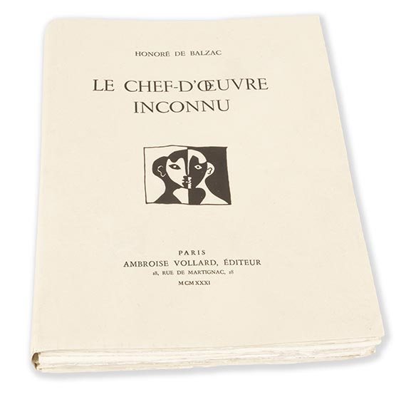 Pablo Picasso - Pablo Picasso - Honore de Balzac. Le chef-d'oeuvre inconnu. - Weitere Abbildung